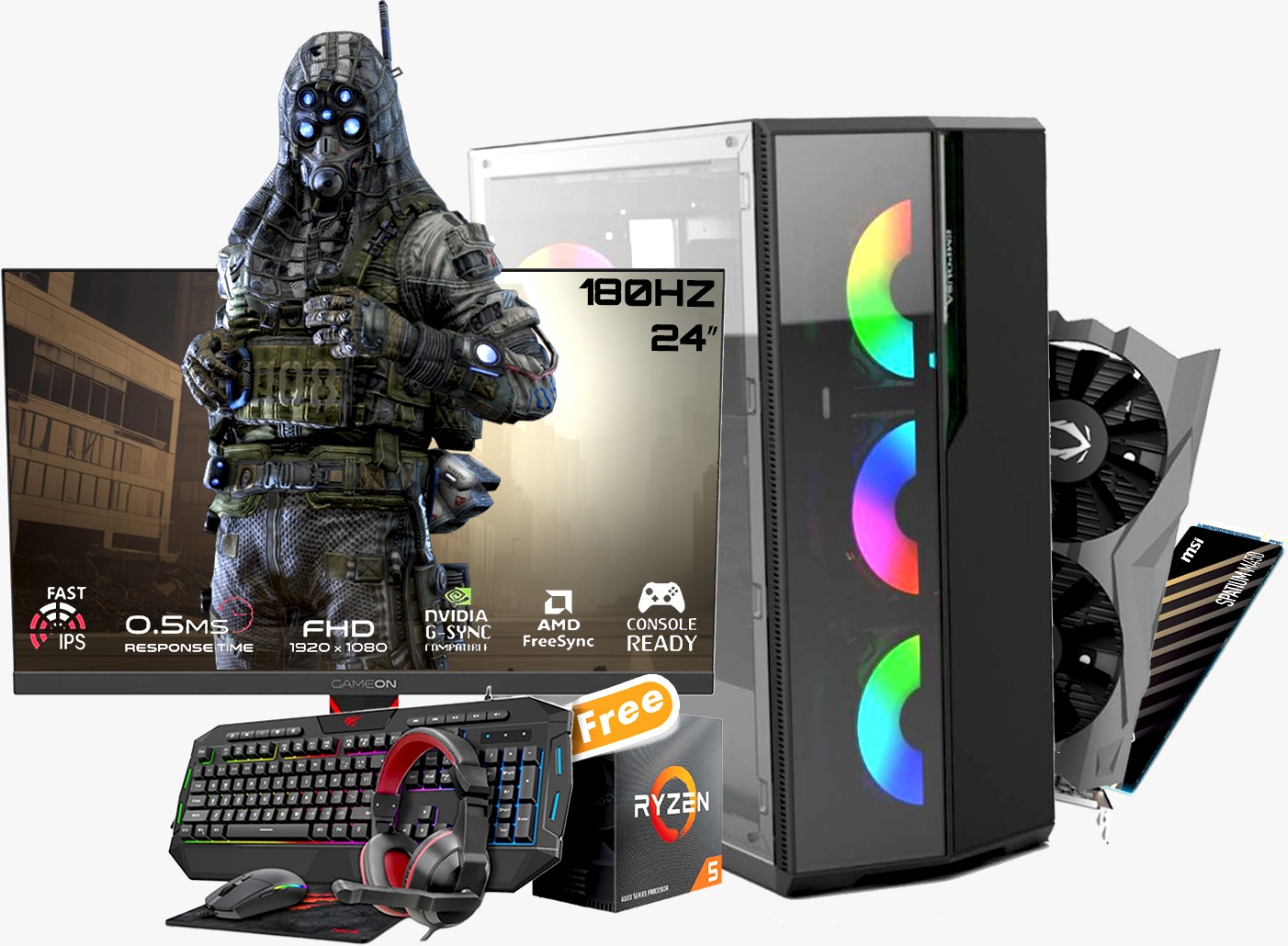 titans-x4-ryzen-5-5600x-rtx-3050-6g-16gb-ram-24-fhd-180hz-pack-accessoires-4-en-1