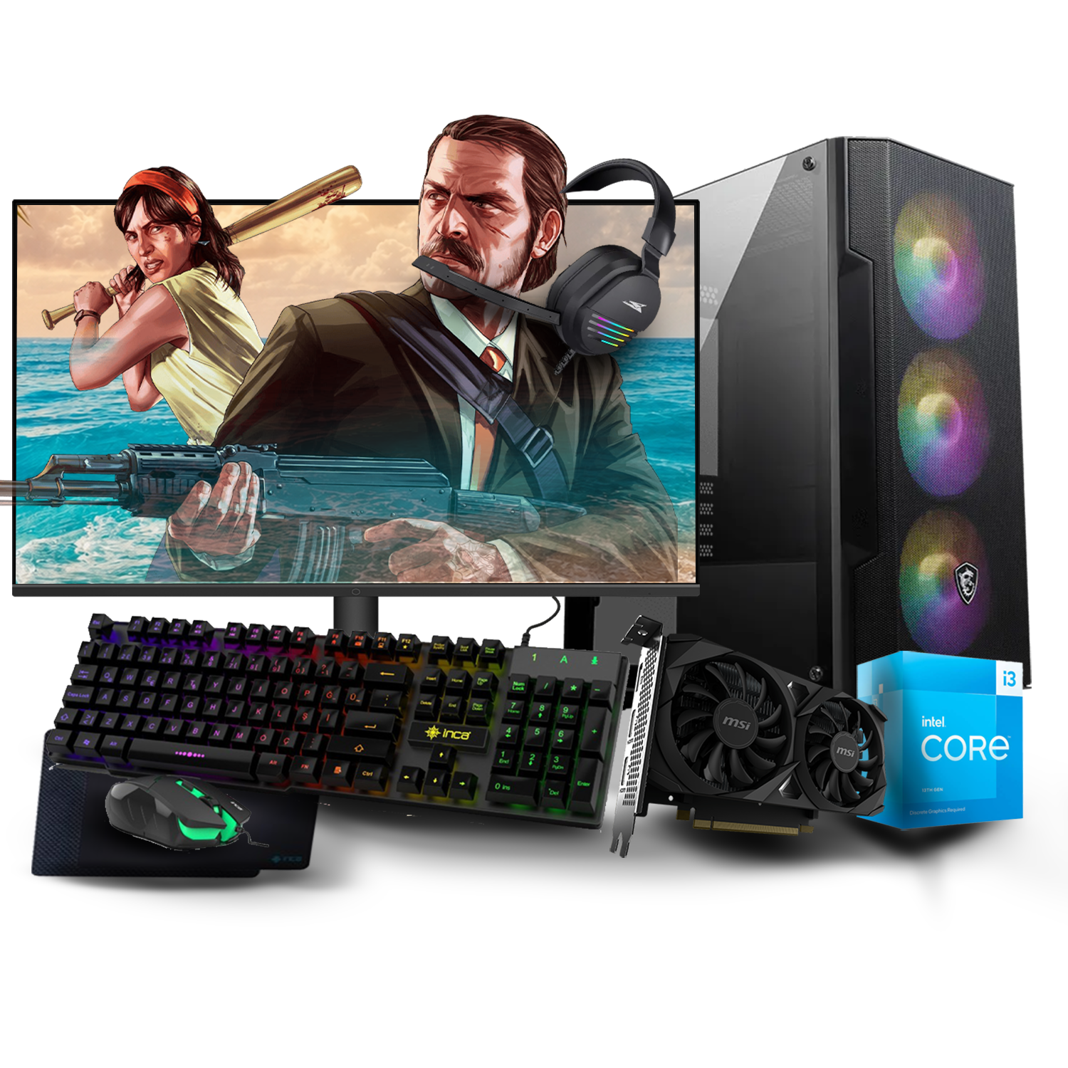 cyberheat-x3-intel-i3-10105f-rtx-5050-8g-16gb-ram-ecran-25-120hz-pack-accessoires