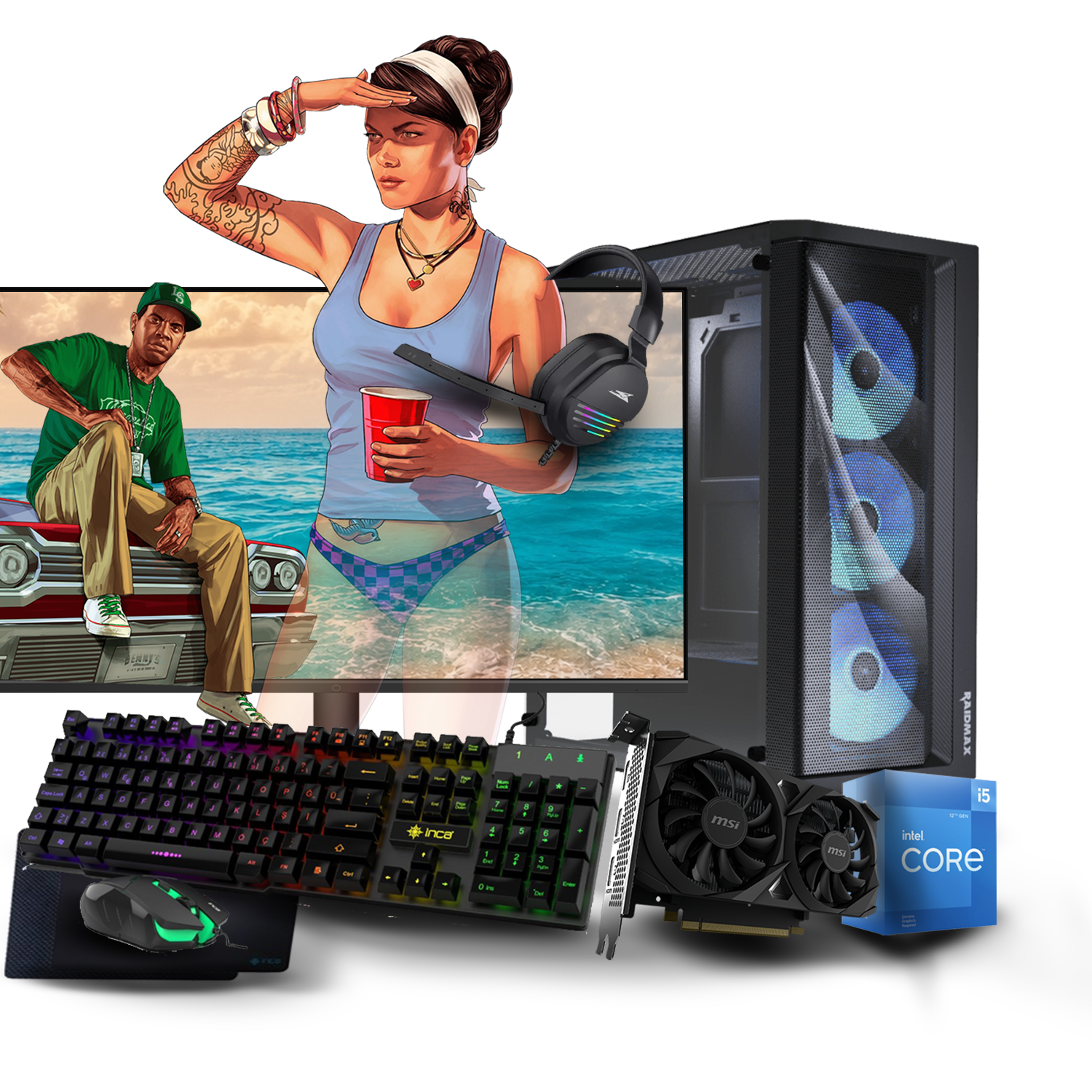 cyberheat-x4-intel-i5-11400f-rtx-5050-8g-16gb-ram-ecran-25-120hz-pack-accessoires