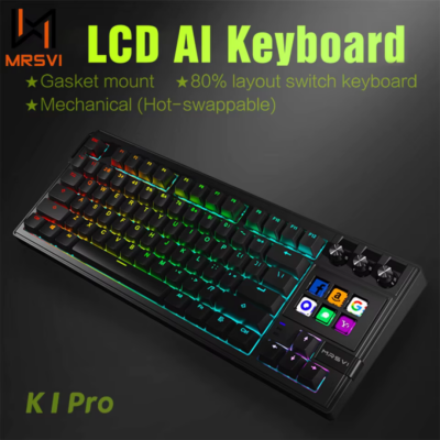 mrsvi-k1-pro-visual-lcd-ai-keyboard-80-gaming-mechanical-black