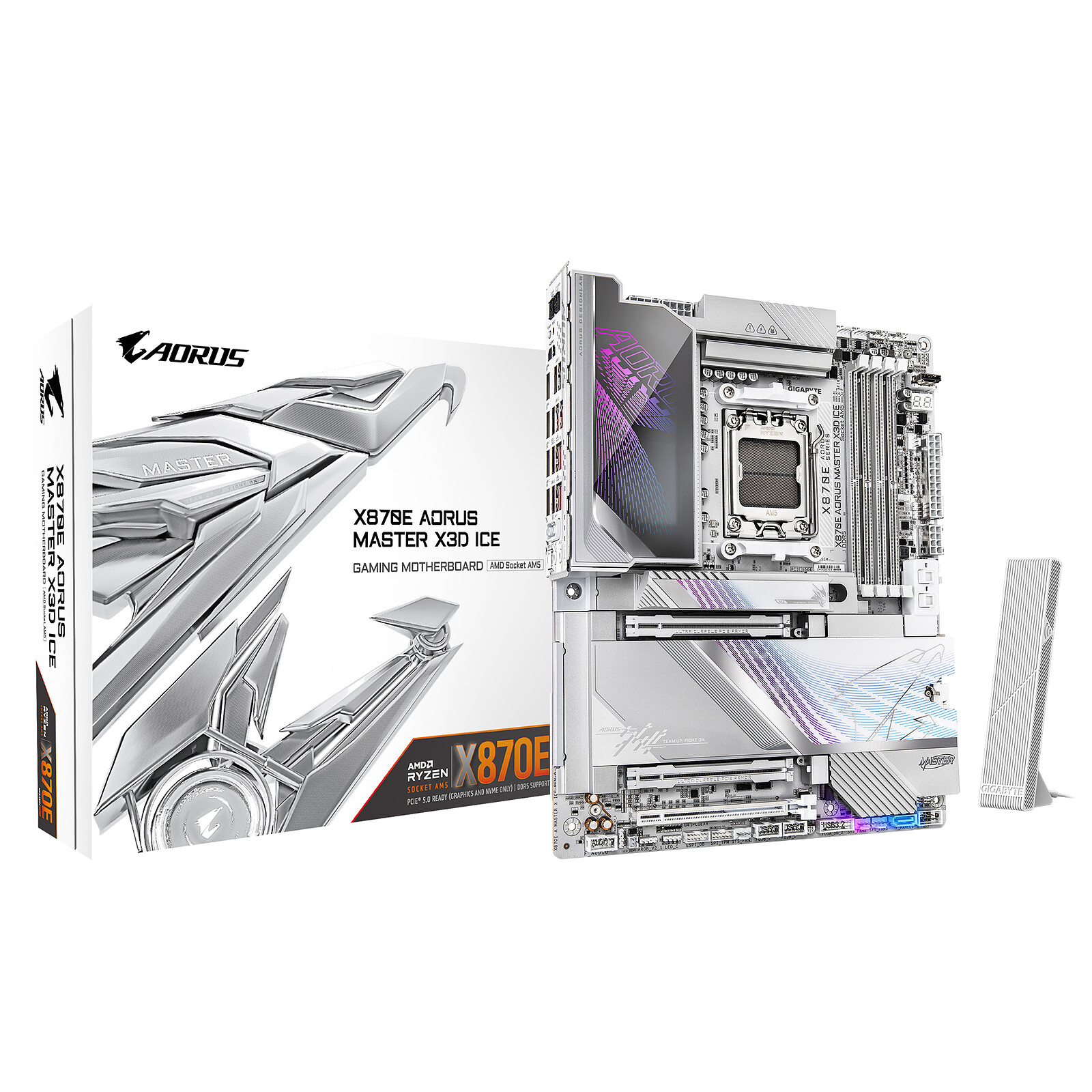 GIGABYTE X870E AORUS MASTER X3D ICE-1