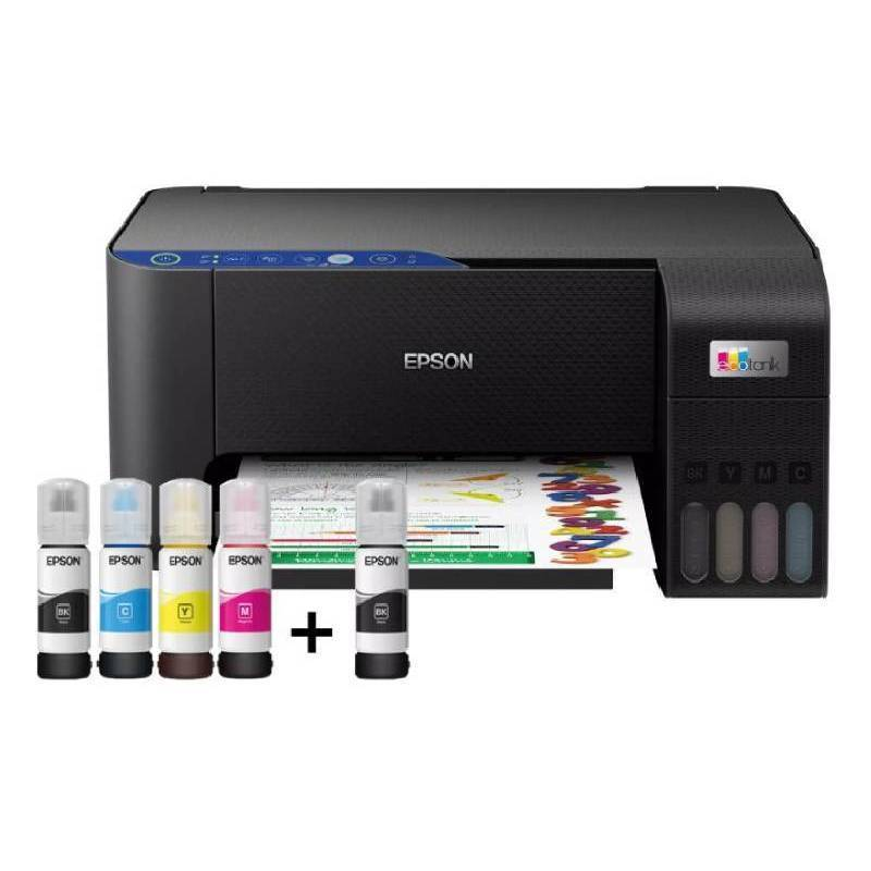 Imprimante EPSON EcoTank L3251 à Réservoir Intégré Wifi 3En1 Couleur – Image 2
