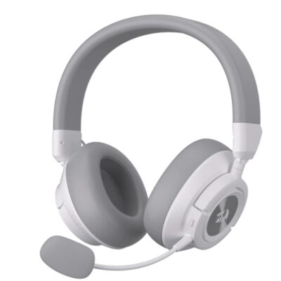 Casque Bluetooth gaming REDRAGON Spectra Pro H889 blanc vue de face