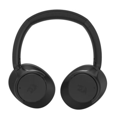 Casque gamer sans fil Redragon H848 PRO couleur bleue avec micro rétractable et coussinets memory foam
