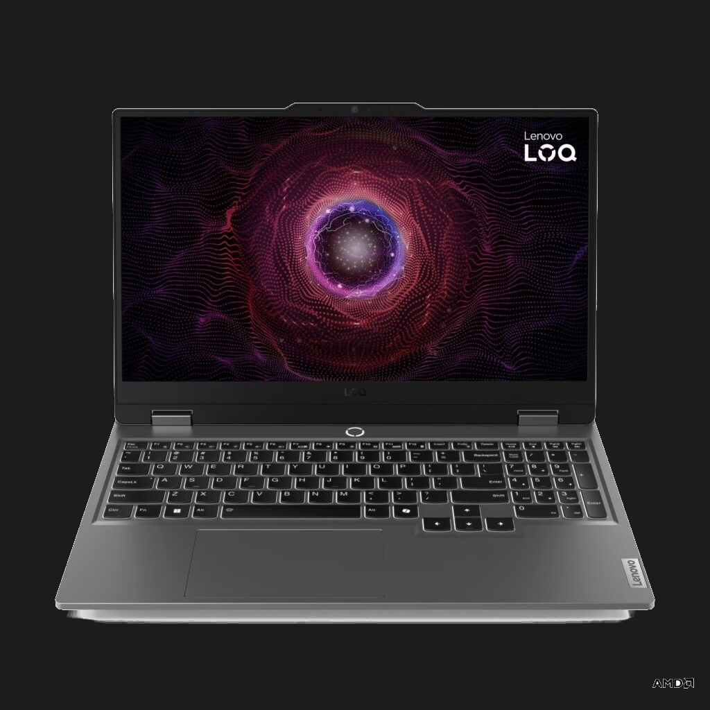 PC portable gaming Lenovo LOQ 15ARP9 AMD Ryzen 5 RTX 3050 6GB 16GB DDR5 - Expert Gaming Tunisie
