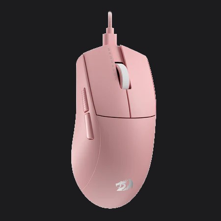 Souris gamer légère GravaStar K1NG 1K M724 Pink avec rétroéclairage RGB et capteur PAW3950