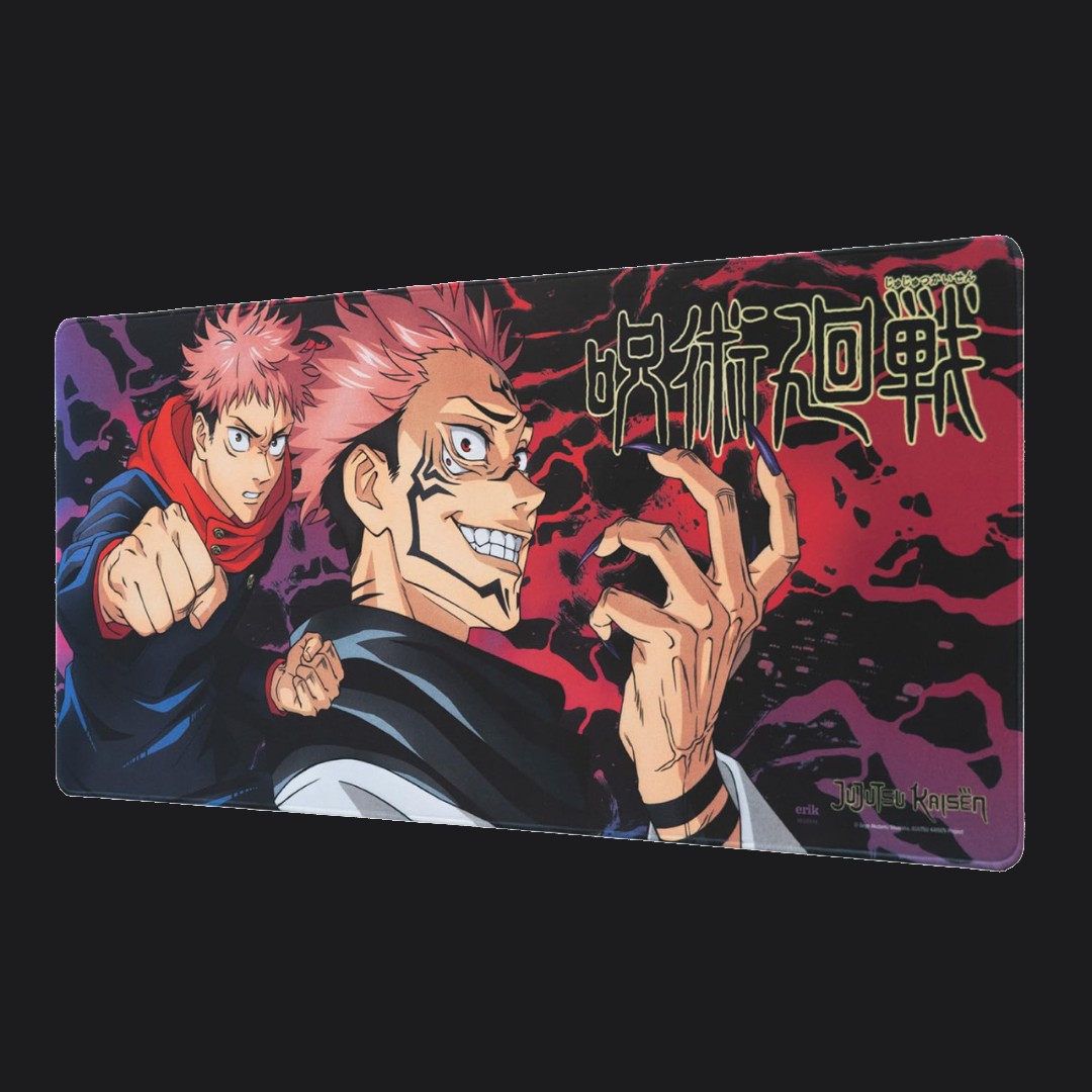Tapis de souris Jujutsu Kaisen XL Grupo Erik avec Itadori et Sukuna