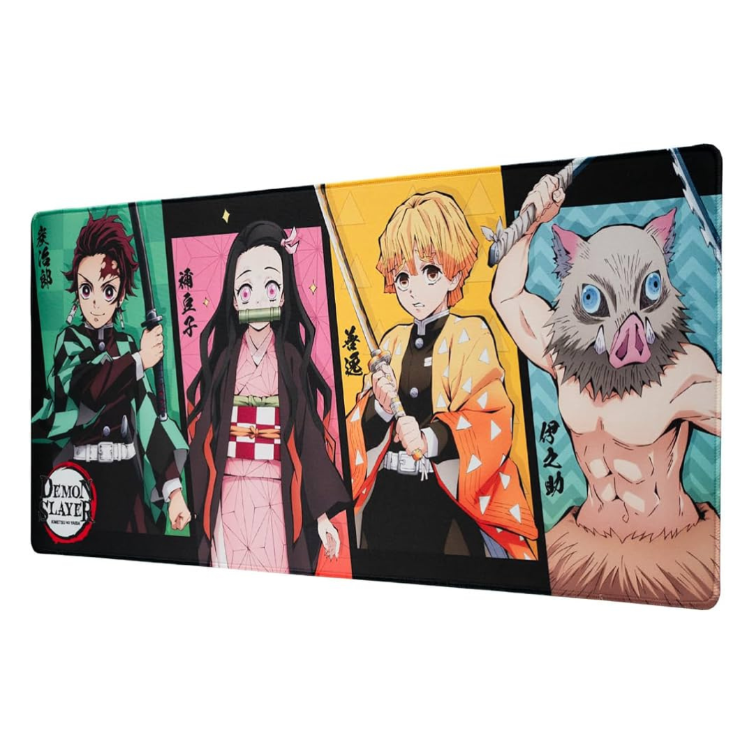 Tapis de souris XXL gaming Demon Slayer Grupo Erik design manga anime