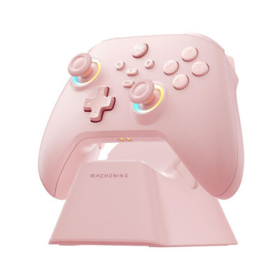 Manette Machenike G3 V2 Pink – Design exclusif gaming rose chez Expert Gaming Tunisie