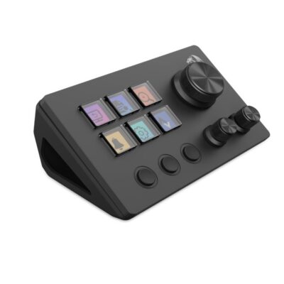 Stream controller gaming Redragon SS-551 Skyrider Black vue de face