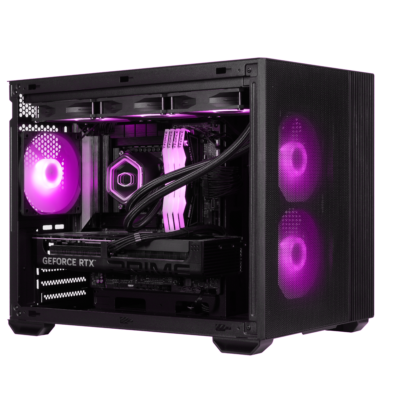 Boitier Cooler Master Elite 461 Black vue de face – Expert Gaming Tunisie