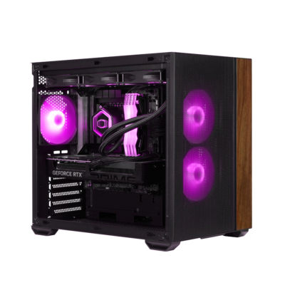 Boitier Cooler Master Elite 660 Black – vue de face, Expert Gaming Tunisie