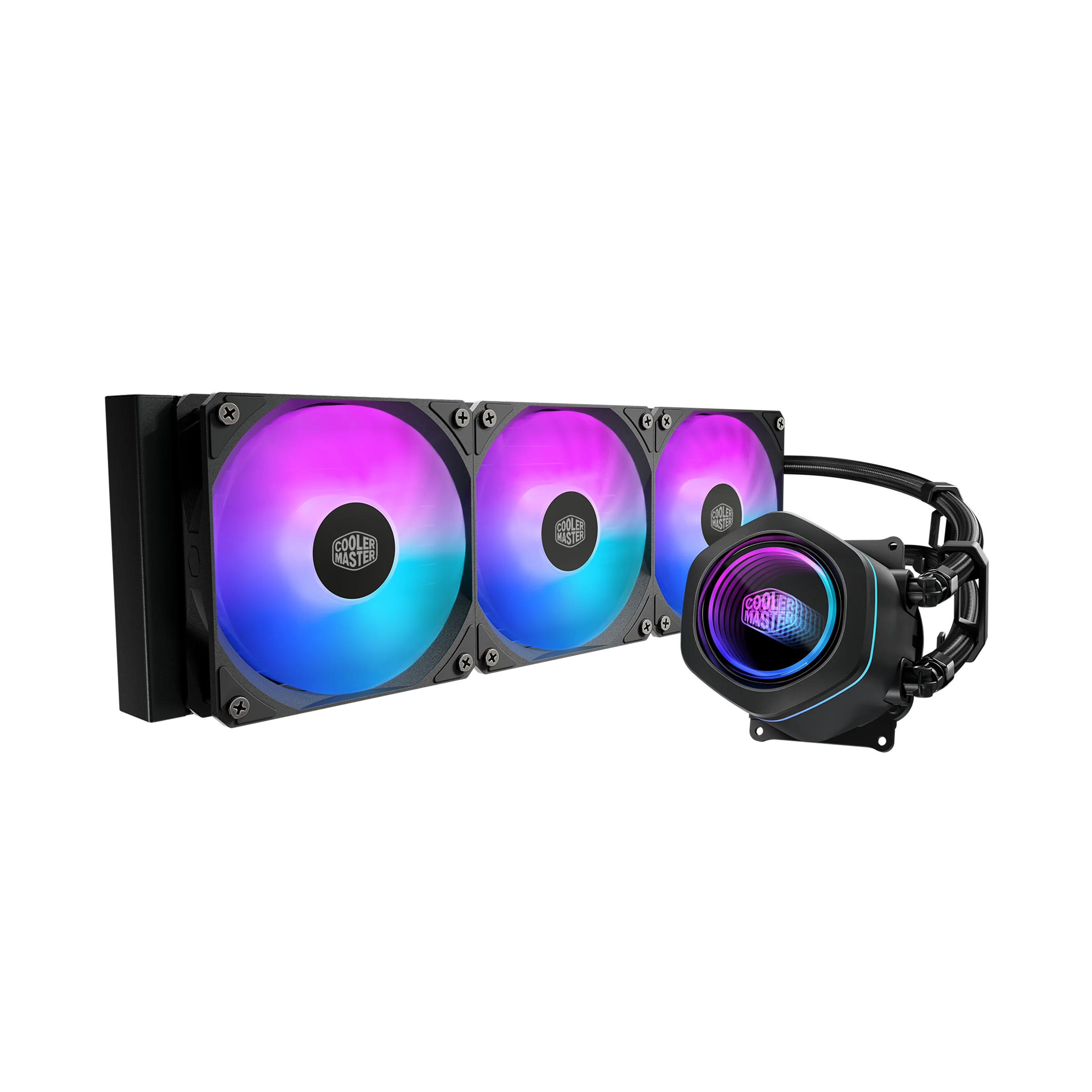 Cooler Master MasterLiquid Core Nex 360 ARGB – watercooling 360 ARGB noir pour PC gaming
