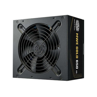 Alimentation Cooler Master Gold 650W MWE V3 noire – vue principale
