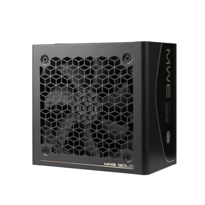 Cooler Master MWE Gold V4 750 FM alimentation modulaire 750W noire vue de face