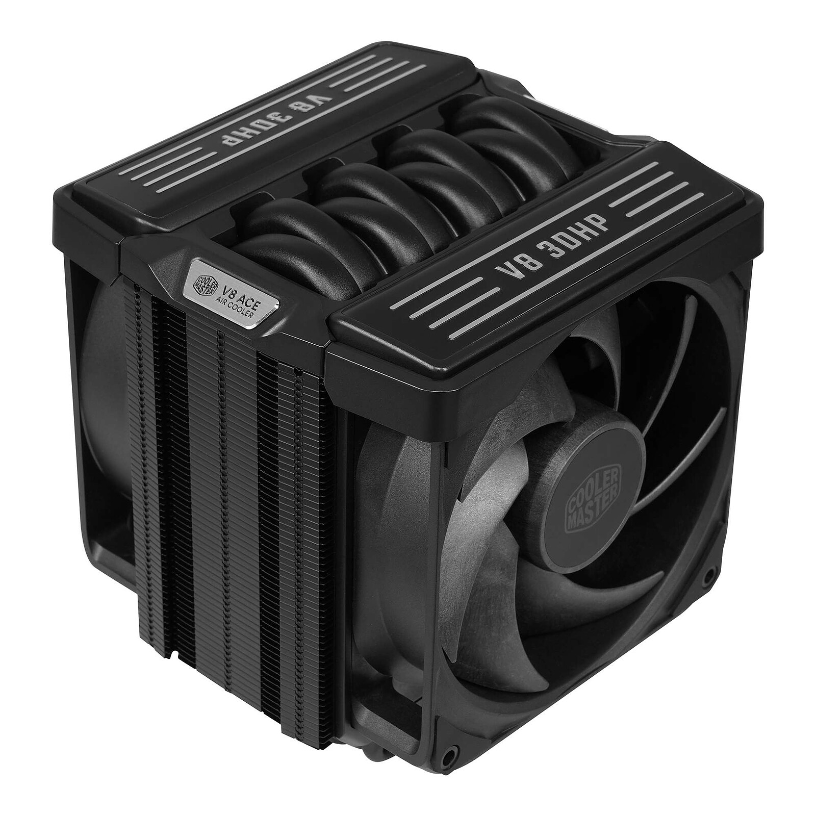 Ventirad Cooler Master V8 Ace 3DHP Intel noir – aircooling haut de gamme