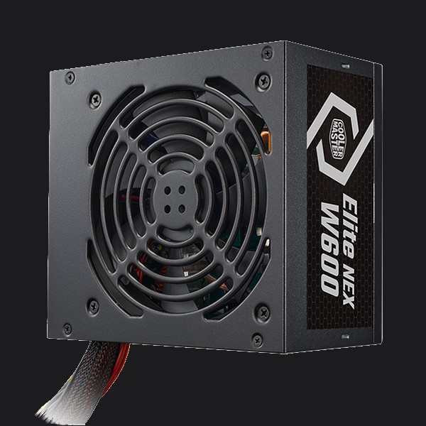 Cooler Master Elite NEX W600 alimentation PC gaming 600W noire 230V