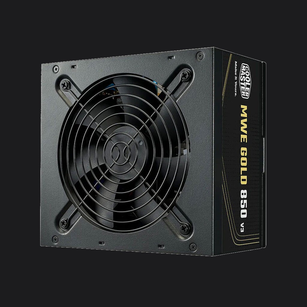Alimentation Cooler Master Gold 850W MWE V3 NM noire pour PC gaming