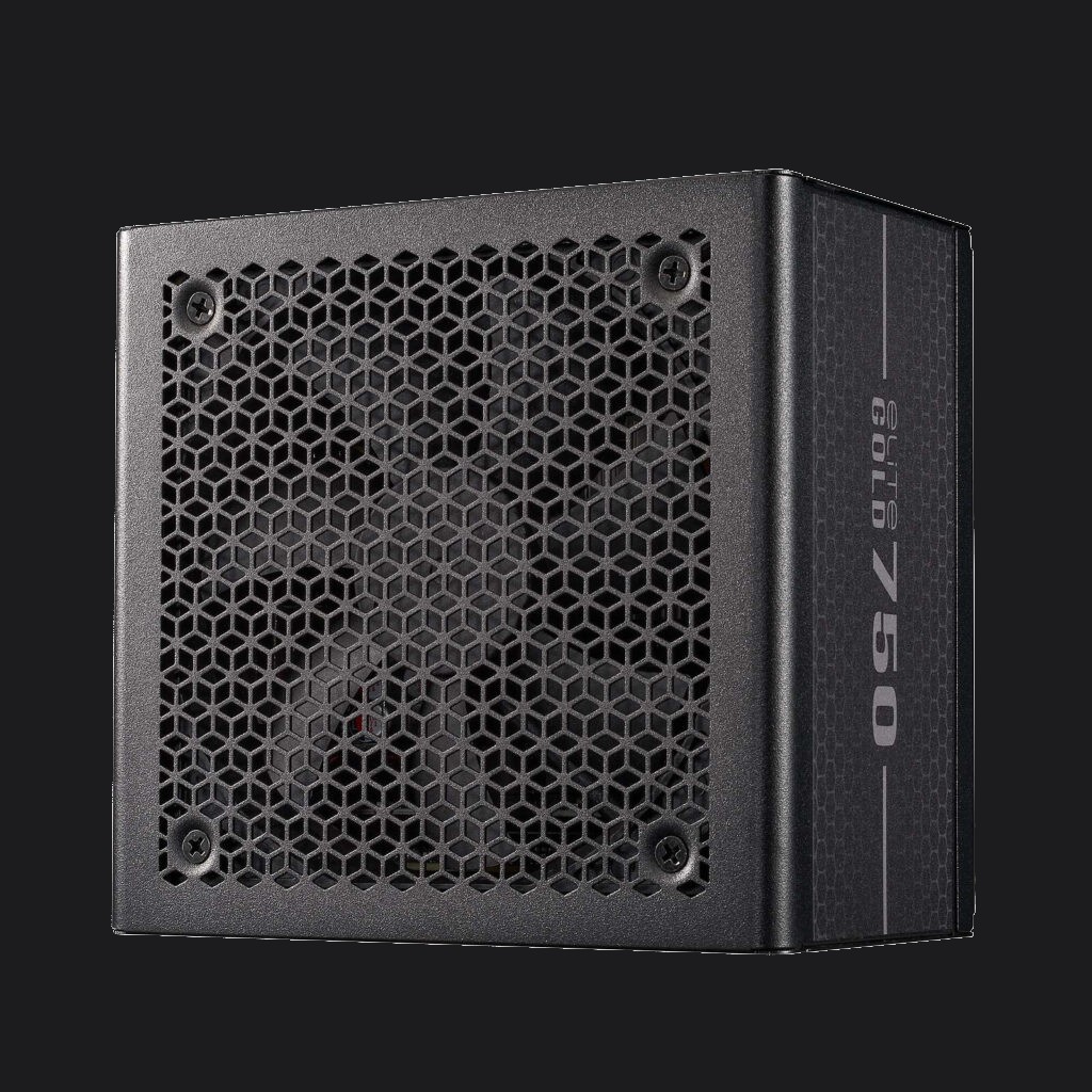 Alimentation Cooler Master 750W Elite Gold FM – vue principale