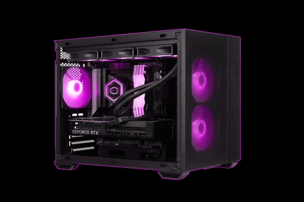 Boitier Cooler Master Elite 461 Black vue de face – Expert Gaming Tunisie